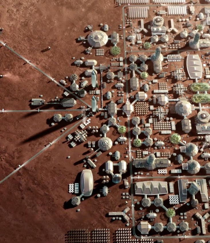 ‏اگر میتونستید برای اولین شهر ساخته شده در مریخ یک اسم پیشنهاد بدید