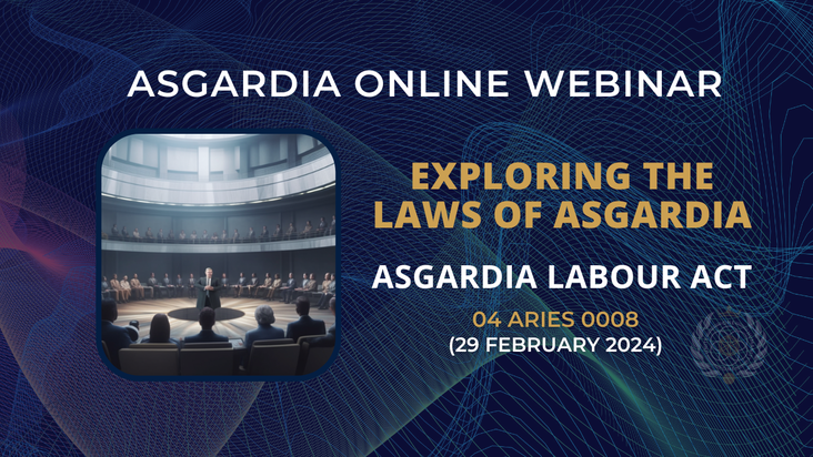 Asgardia Labour Act Webinar