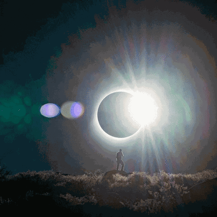 Full Sun eclipse