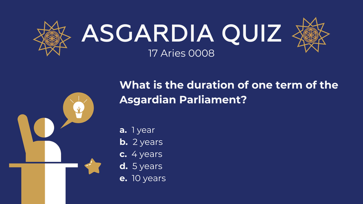 Asgardia Quiz - 17 Aries 0008 (13 March 2024)