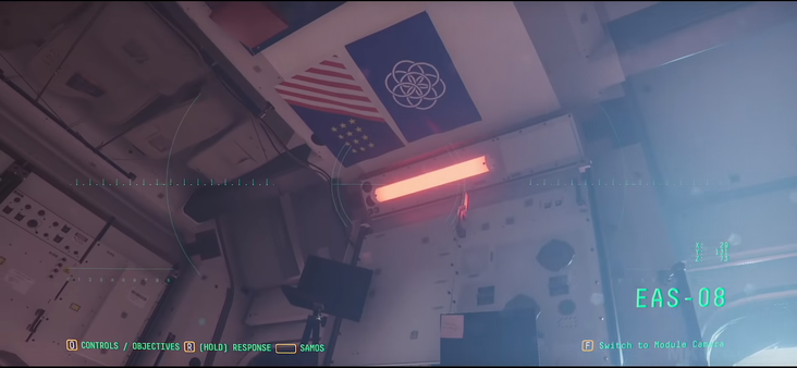 Asgardia in space station Video Game