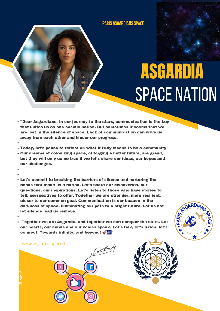 “United by Communication: Let’s Build Our Space Future Together 🚀🌌”