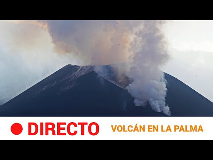 Continúa la erupción del volcán Cumbre Vieja de La Palma