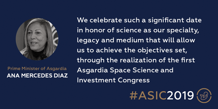 Ana Mercedes Diaz: 'We Celebrate a Significant Date in Honor of Science'