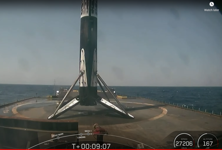 SpaceX feels the love