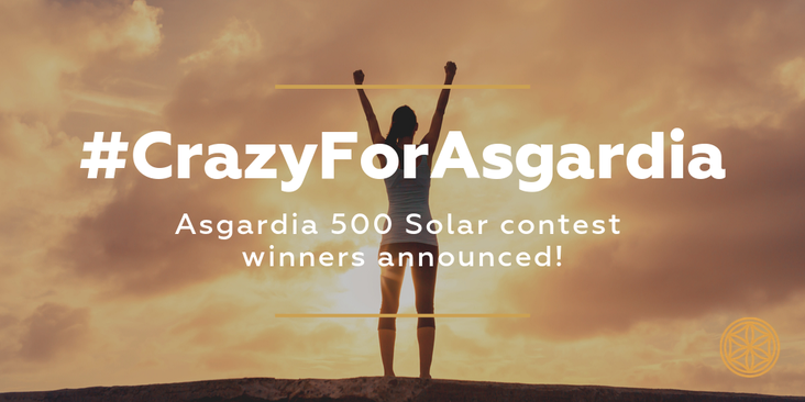 CrazyForAsgardia Contest Winners announced!