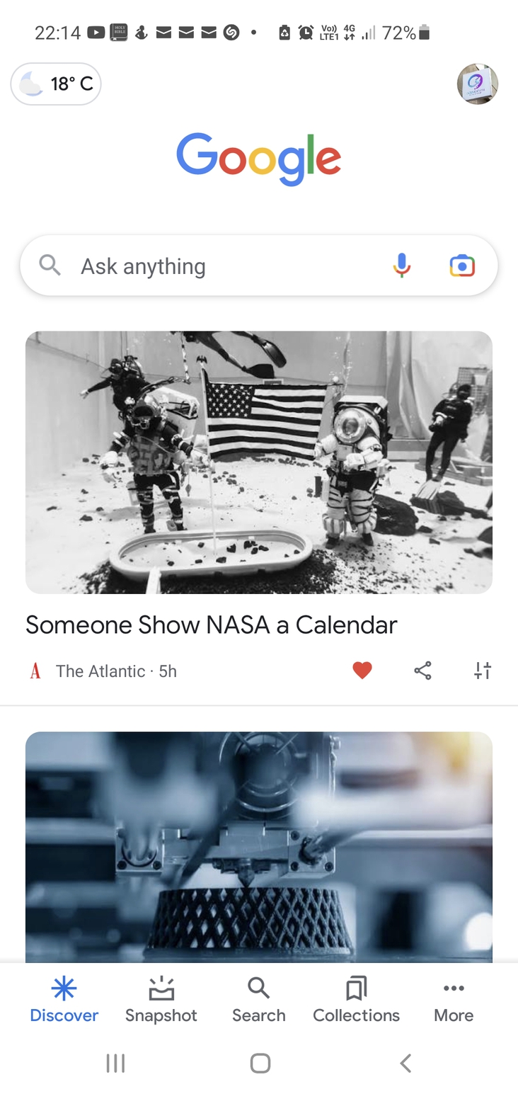 Look at this calendar potential for NASA