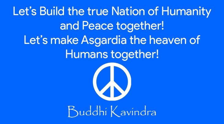 Let's Build the nation of Humanity and Peace together