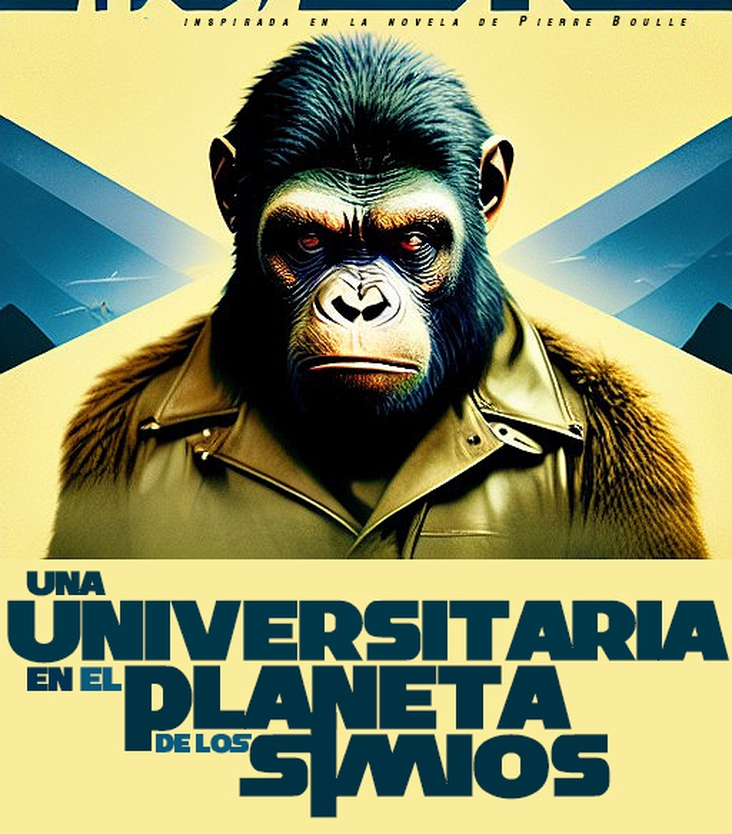 Sumérgete en una intrigante odisea: 'Una Universitaria en el Planeta de los Simios' 🌍📖