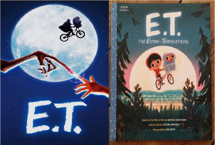 E.T Movie and mini book / E.T Film ve mini kitap