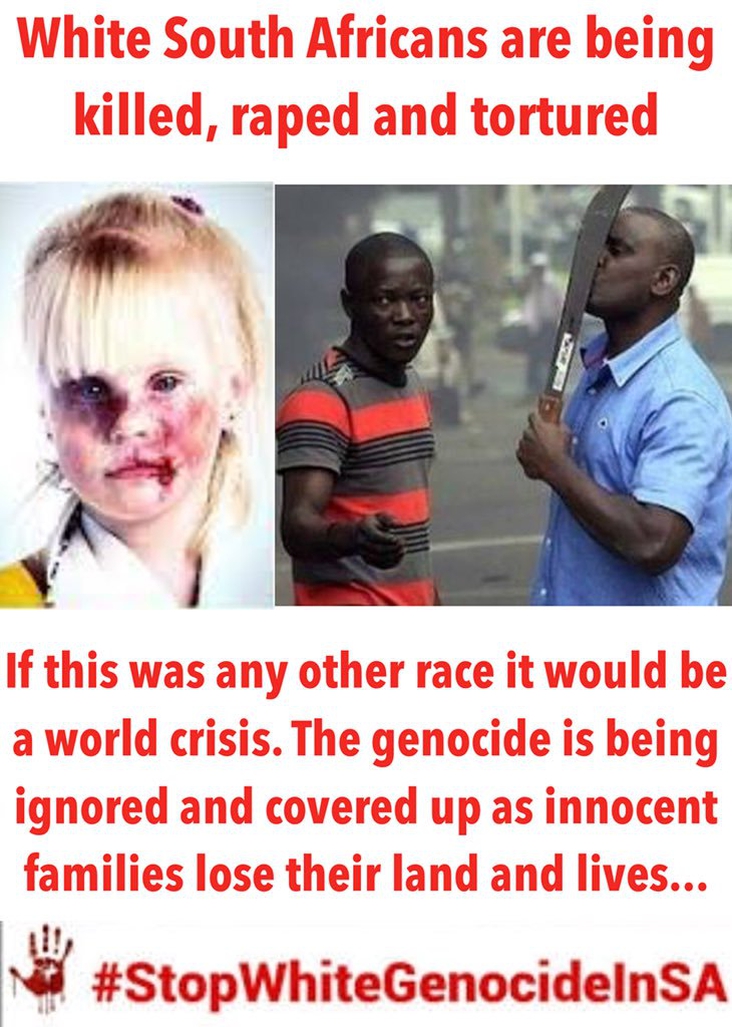 Save white South Africans From Genocide