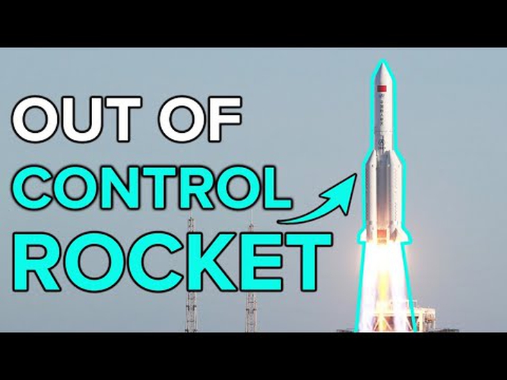 Live Real Time Tracking Falling Chinese Rocket Deorbit [Chinese Long March 5B]