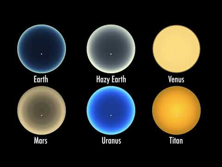 A short video by NASA visualizing the Sun set on other planets