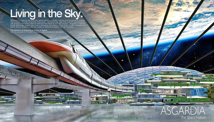 Asgardia  Is A Peace Full Space Nation