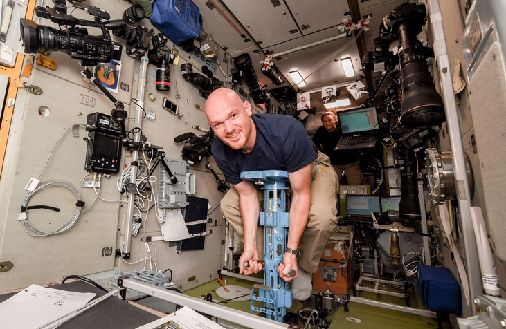 Exclusive Video: What's the Sport of Choice Aboard the ISS?