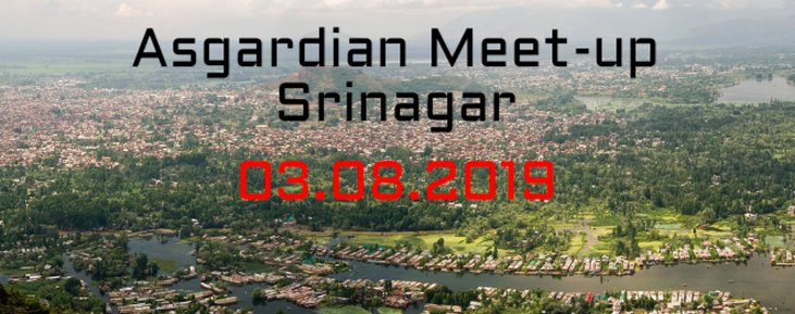 First Asgardian Meet-Up in Srinagar, India!