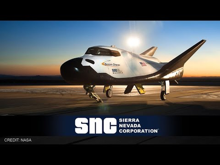 Mini Space Shuttle Dream Chaser.SNC