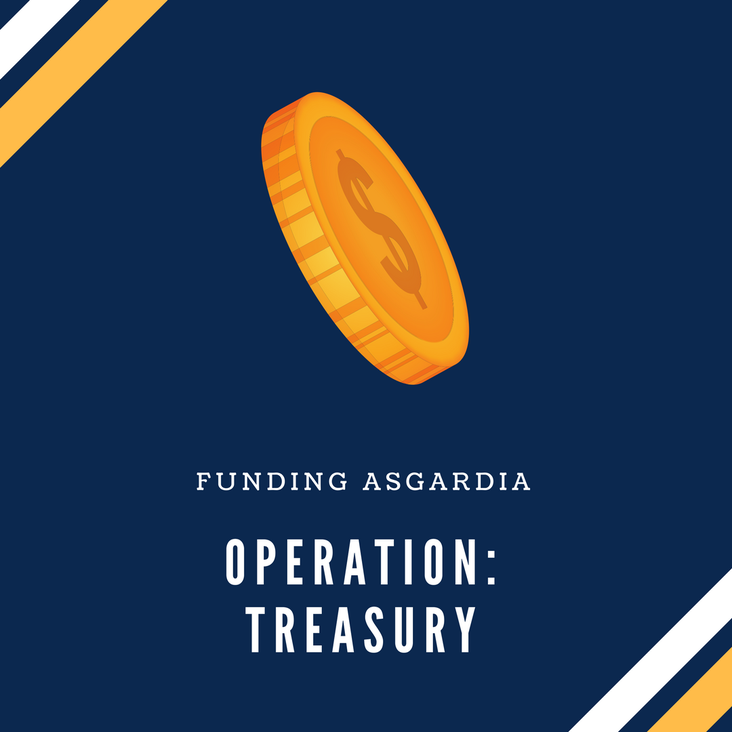 Operation Treasury - Funding Asgardia