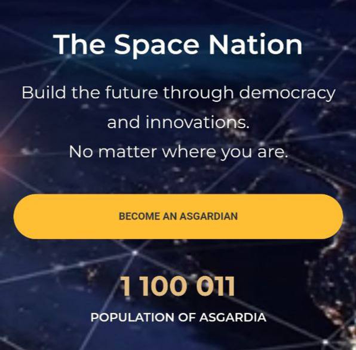 Asgardia: we are already more than 1,100,000!