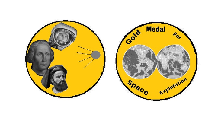 Gold Medal For Space Exploration