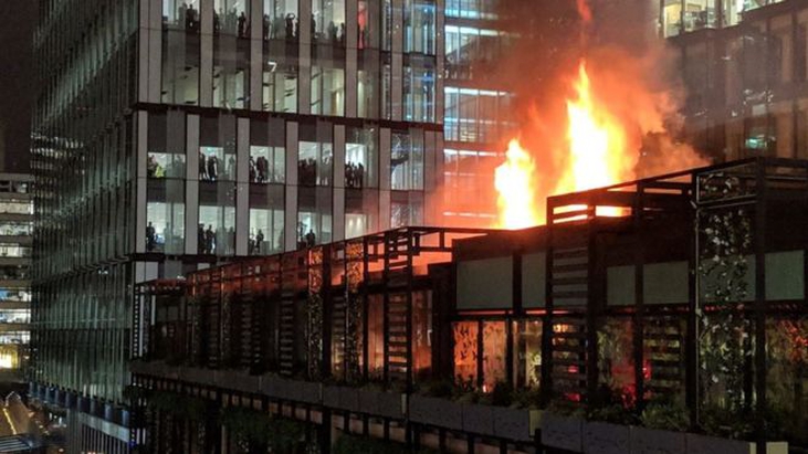 The Ivy Manchester fire: Blaze rips through restaurant