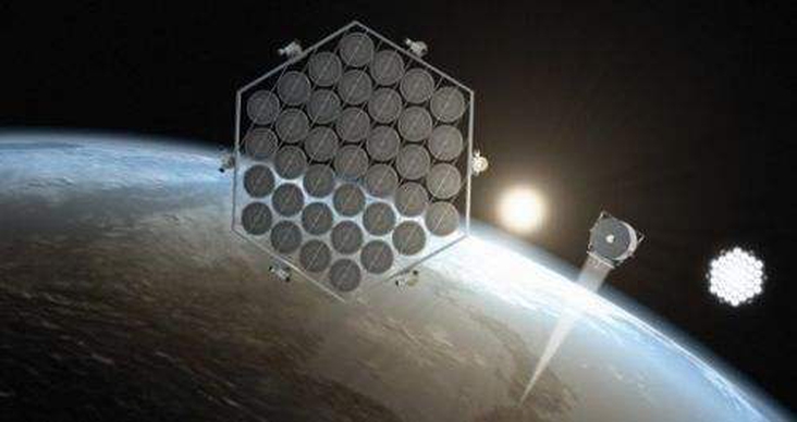 Space solar power station