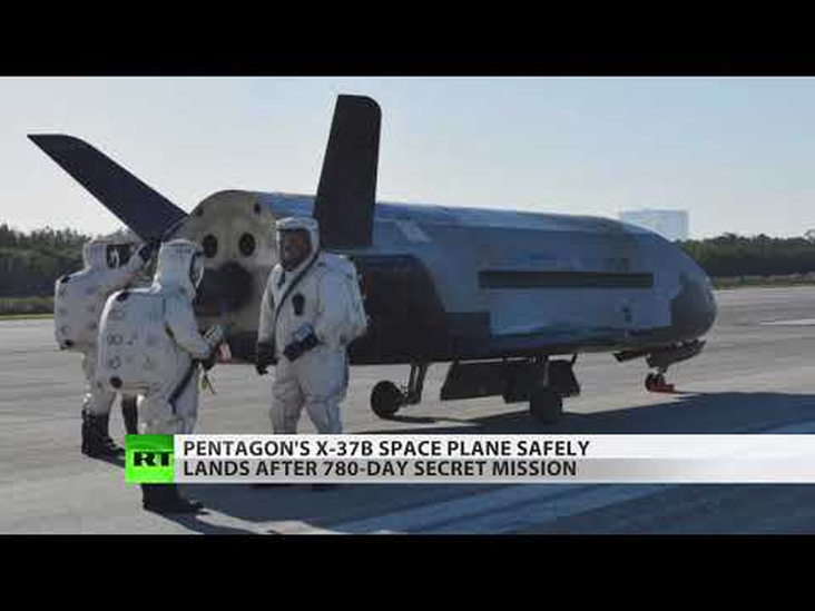 Secret military shuttle returns to Earth after spending 780 days in cosmos. RT America.
