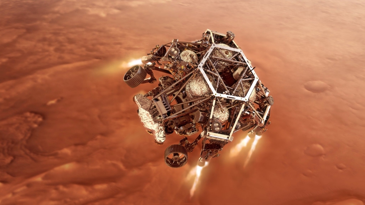 NASA’s Mars Rover Landing 2021