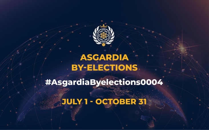 Asgardia By-Elections happening now!