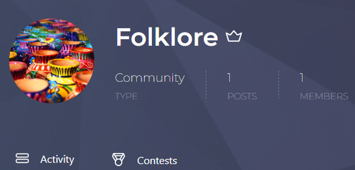 Folklore community was created !!!