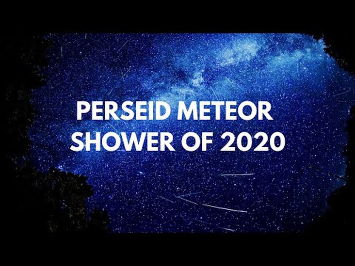 Perseid meteor shower 2020
