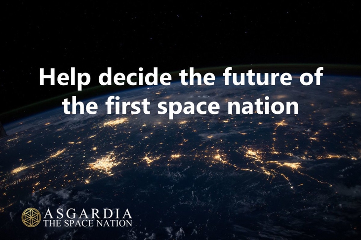 Let's always decide on the First Asgardia the space nation