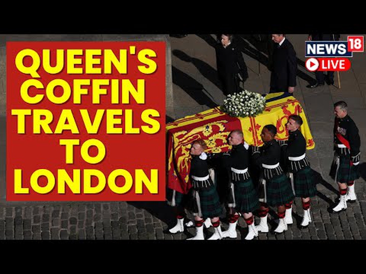 Queen Elizabeth Funeral 2022 LIVE | Queen's Coffin Arrives In London | Buckingham Palace LIVE News