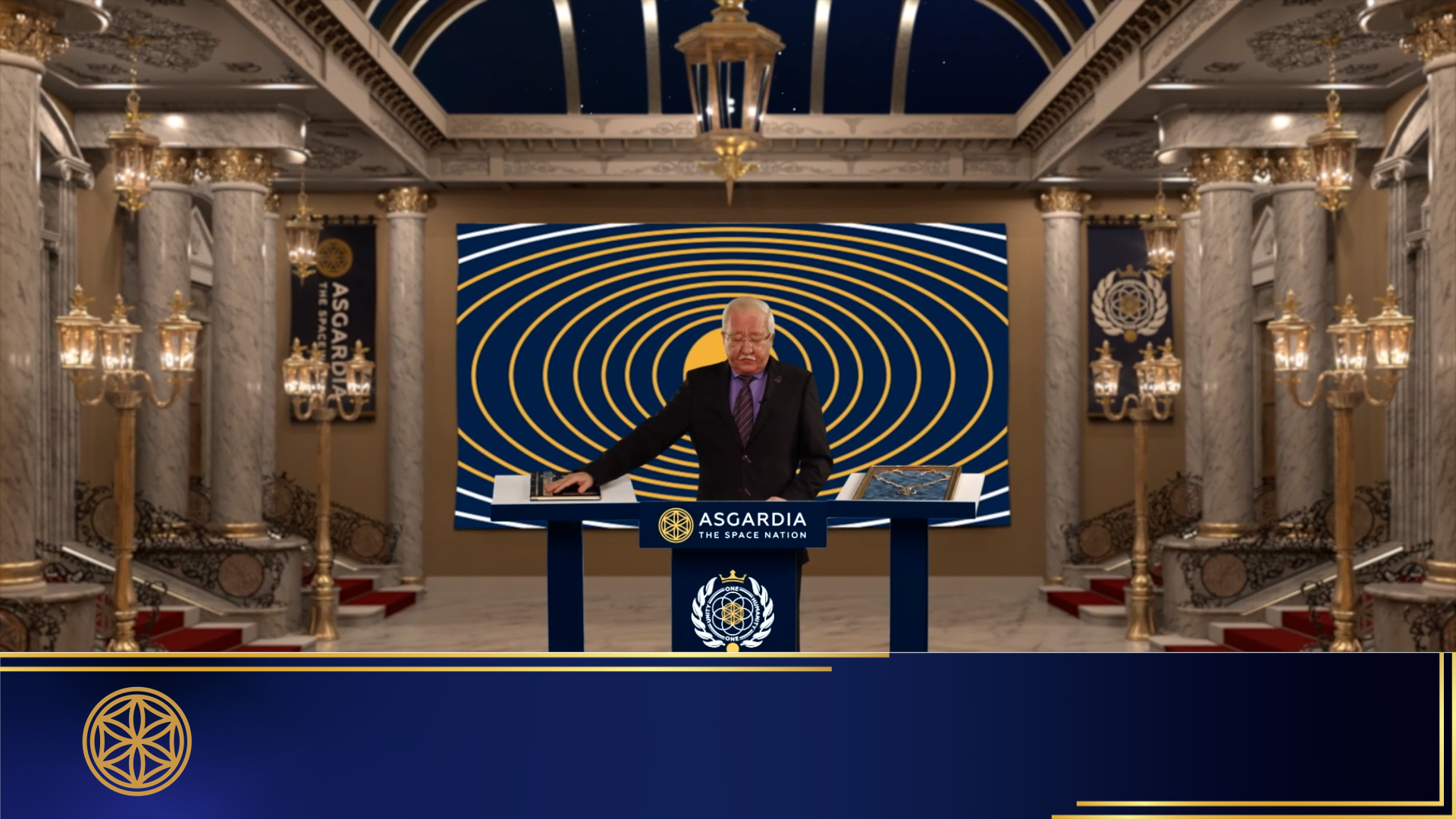 Dr. Igor Ashurbeyli outlined the main objectives of Asgardia for the